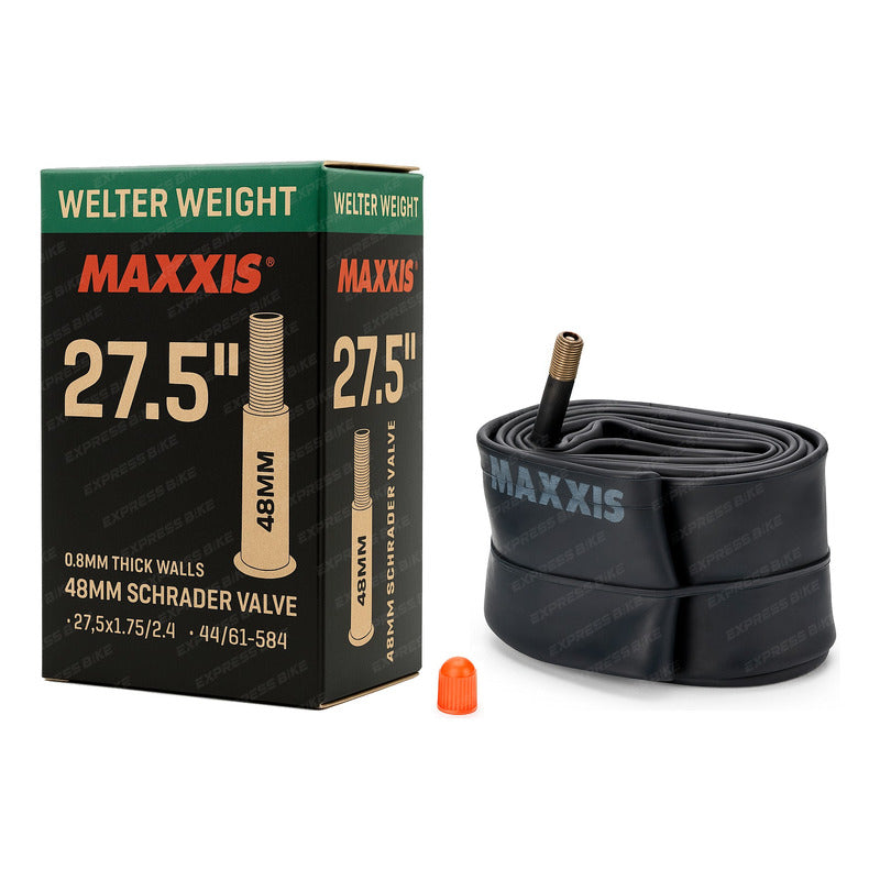 Camara Maxxis Aro 27.5 X 1.75/ 2.40 Valvula Schrader Auto Mi tienda-Repuesto-de-bicicleta