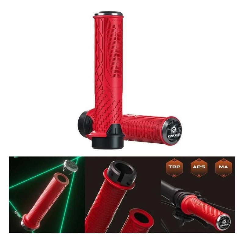 Puños Antideslizantes Bicicleta Lock Grip Mtb Bmx Colores Mi tienda-Repuesto-de-bicicleta