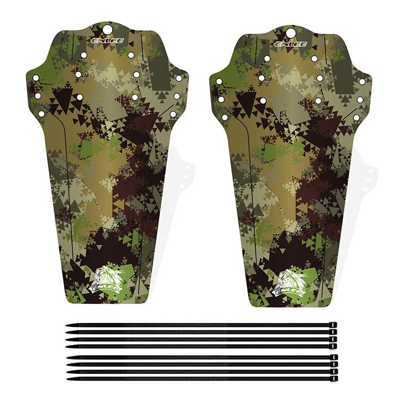 2x Tapabarros Camuflaje Bicicleta Mtb Delantero / Trasero Mi tienda-Repuesto-de-bicicleta