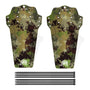 2x Tapabarros Camuflaje Bicicleta Mtb Delantero / Trasero