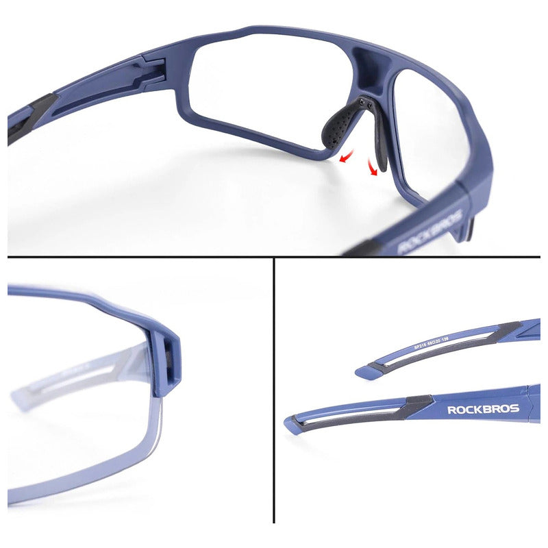 Lentes Fotocromaticos Certificados Rockbros Ciclismo Running Mi tienda-Repuesto-de-bicicleta