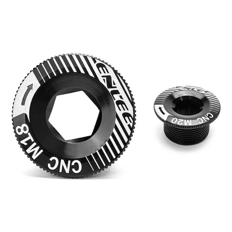 Tapa Perno Aprieta Bielas Volante M18 M20 Full Cnc Colores Mi tienda-Repuesto-de-bicicleta
