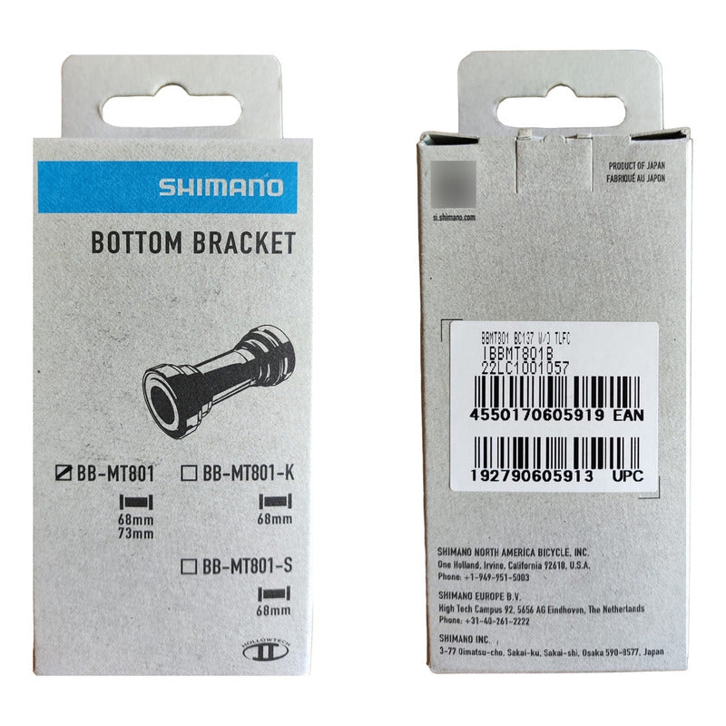 Motor Cubeta Shimano Integrado Deore Xt Bb-mt801 68/73mm Bsa Mi tienda-Repuesto-de-bicicleta