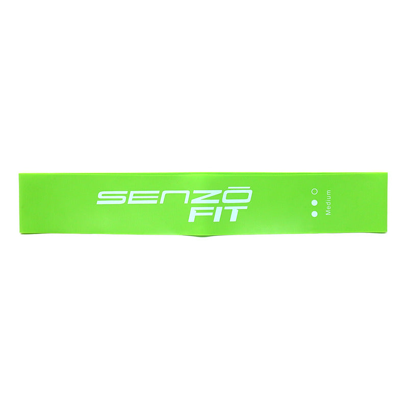 Set Senzo Fit 3 Bandas Elásticas Resistencia Musculación Gym
