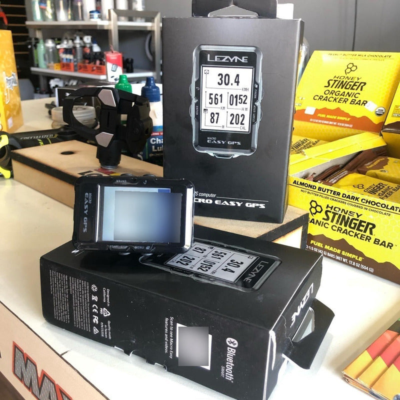 Ciclocomputador Gps Lezyne Macro Easy Ciclismo Strava Mi tienda-Repuesto-de-bicicleta
