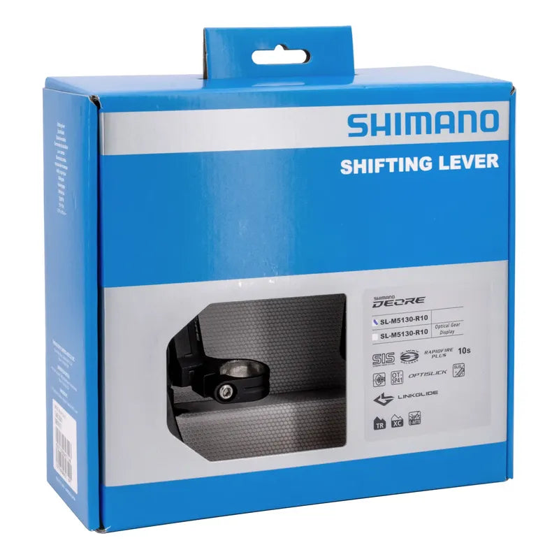 Shifter Shimano Deore Sl-m5130-r Derecho 10v 1x10 Original Negro