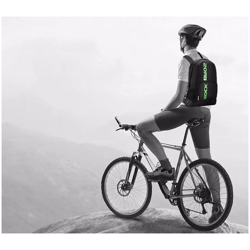 Mochila Deportiva Impermeable Plegable Reflectante Ligera Mi tienda-Repuesto-de-bicicleta