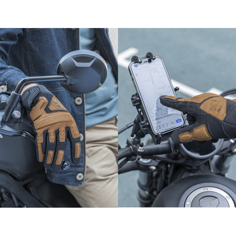 Guantes Bicicleta Moto Rockbros Dedo Largo Tactil Respirable Mi tienda-Repuesto-de-bicicleta