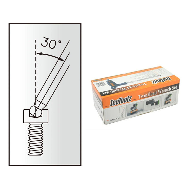 Set Llaves Allen Mural Icetoolz Bicicleta 2mm A 8mm T25 Mi tienda-Repuesto-de-bicicleta