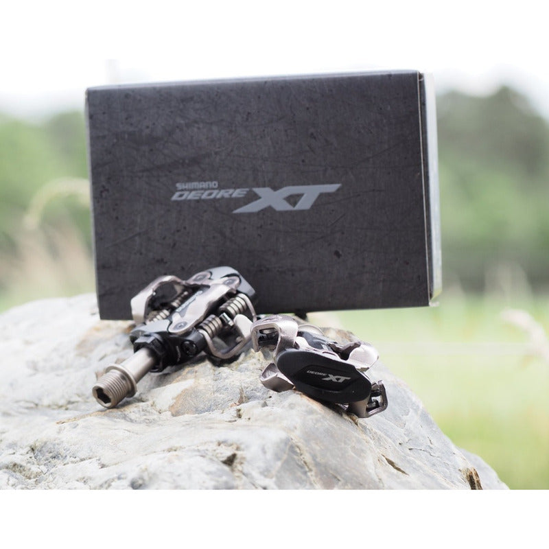 Pedales Spd Shimano Deore Xt Pd-m8100 Con Calas - Originales