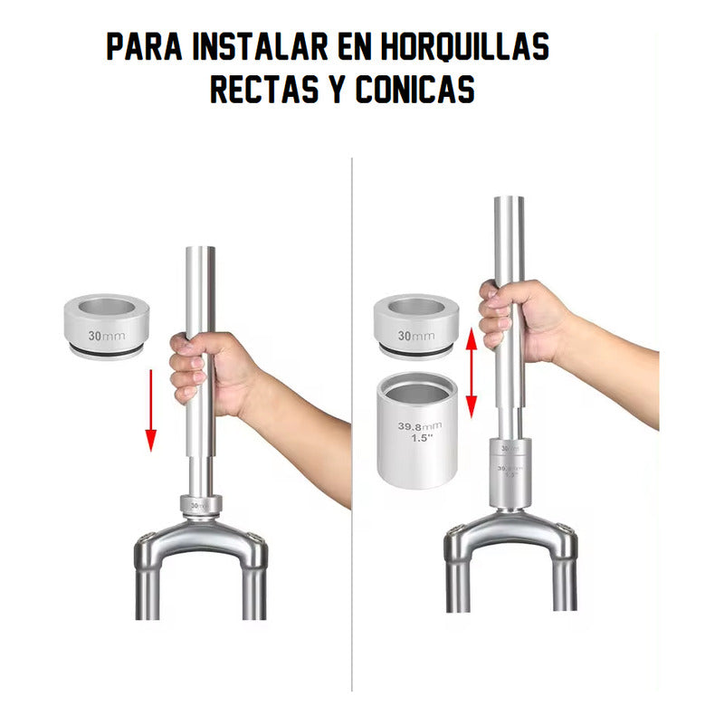 Herramienta Instalación Golilla Direccion Espiga Horquilla Mi tienda-Repuesto-de-bicicleta