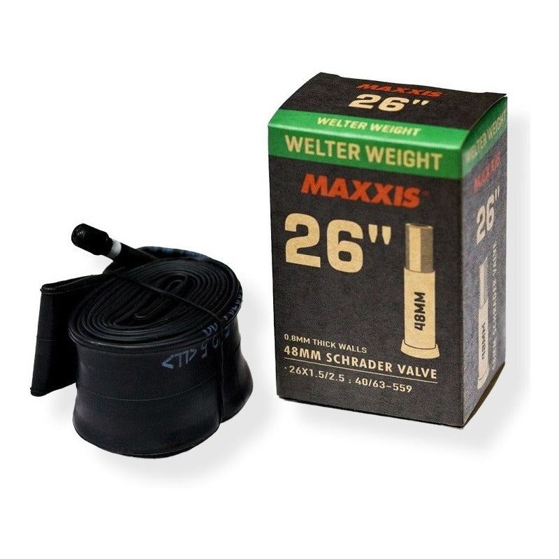 Camara Maxxis Aro 26 X 1.50/2.50 Válvula De Auto 48mm Mi tienda-Repuesto-de-bicicleta