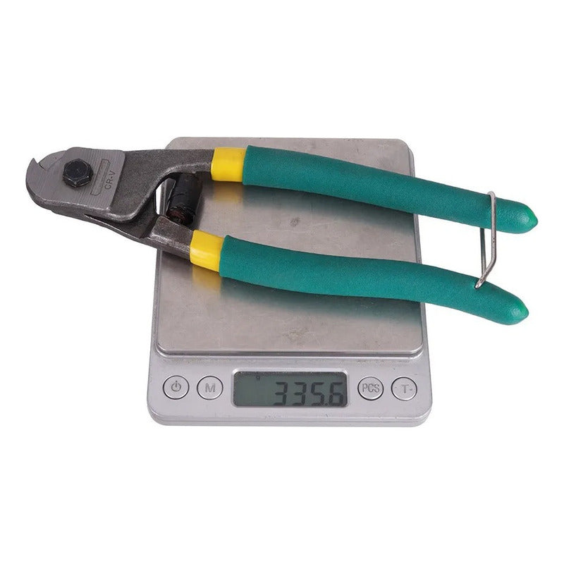 Herramienta Alicate Cortador Fundas Cables Piolas Bicicleta Verde