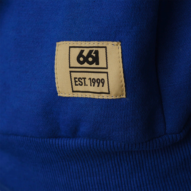 Poleron Lifestyle 661 Sixsixone Hoodie Azul Canguro Unisex Mi tienda-Repuesto-de-bicicleta
