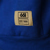 Poleron Lifestyle 661 Sixsixone Hoodie Azul Canguro Unisex Mi tienda-Repuesto-de-bicicleta