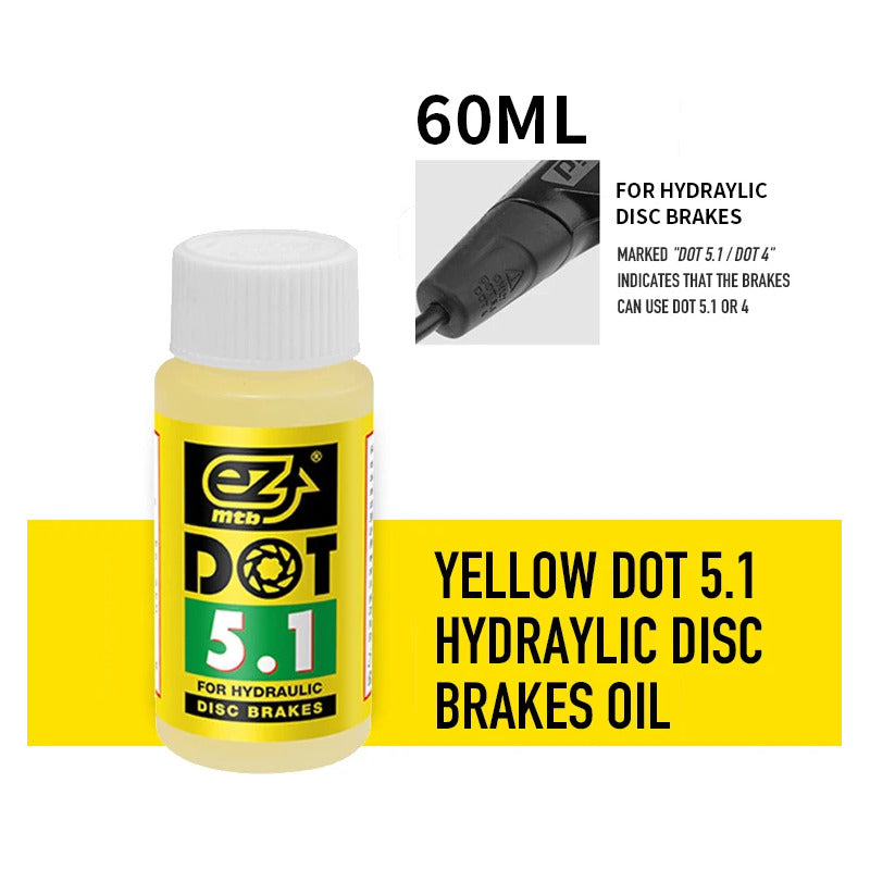 Aceite Frenos Disco Dot 5.1 Para Sram Avid Hope Hayes 60ml