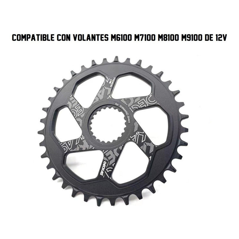 Corona Narrow Para Shimano Direct Mount 12v 32, 34 Y 36 Mi tienda-Repuesto-de-bicicleta