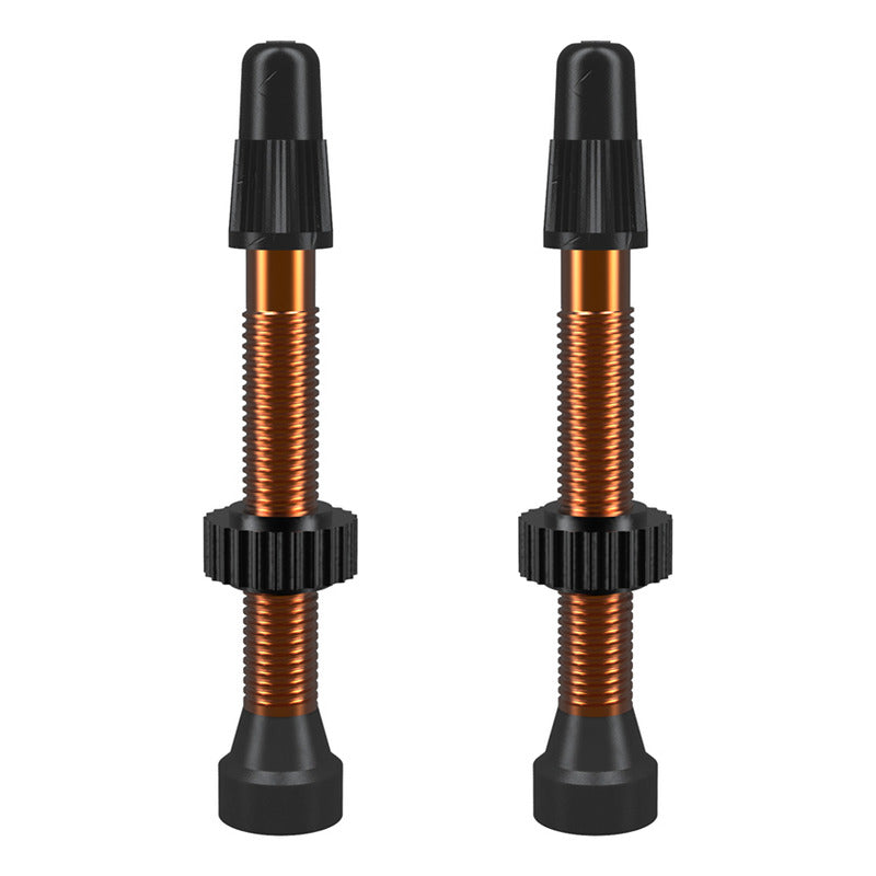 Set 2 Valvulas Wtb 46mm Cnc Presta Francesa Tubeless Colores