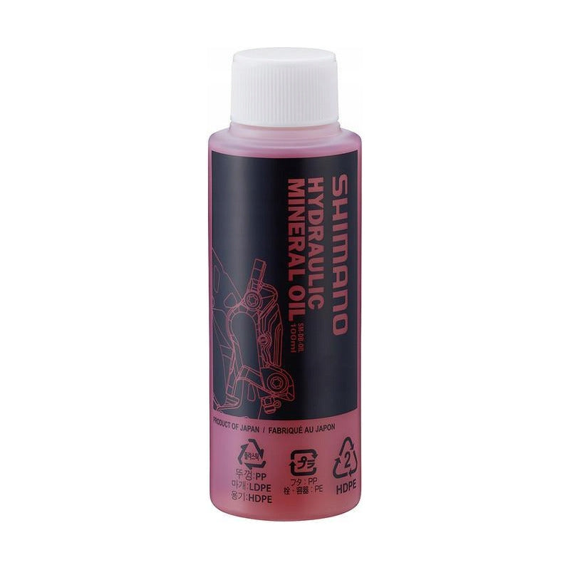 Líquido Aceite Mineral Shimano Para Frenos Hidraulicos 100ml Mi tienda-Repuesto-de-bicicleta