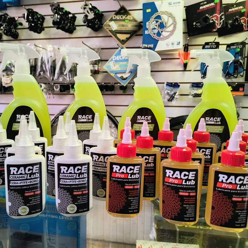 Aceite De Cadena Bicicleta Racelub Ceramico Todo Clima 80ml Mi tienda-Repuesto-de-bicicleta