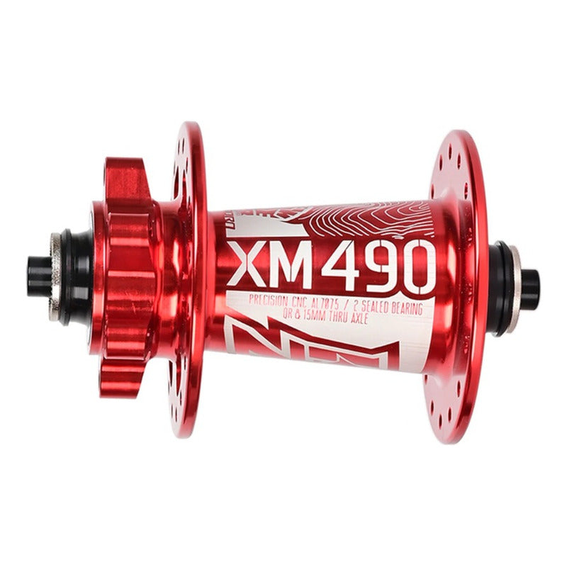 Mazas Koozer Delantera Trasera Xm490 10x135mm Hg 32h Rojo