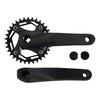 Volante Monoplato Aleacion Eje Cuadrado Corona 34t Y Pernos Mi tienda-Repuesto-de-bicicleta