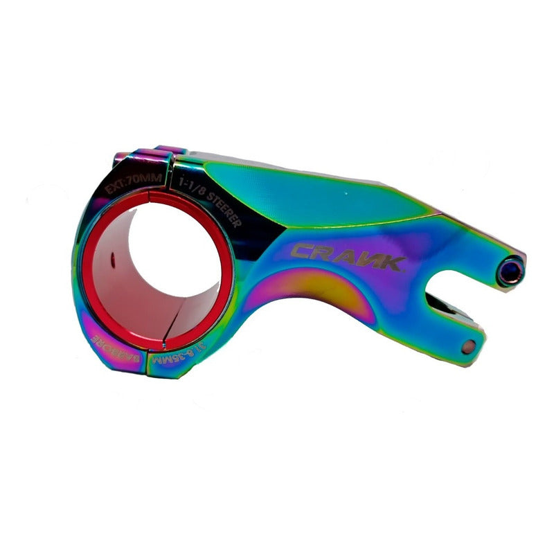 Tee Potencia Crank 28.6 X 31.8mm -17° 70mm Multicolor Cnc Mi tienda-Repuesto-de-bicicleta