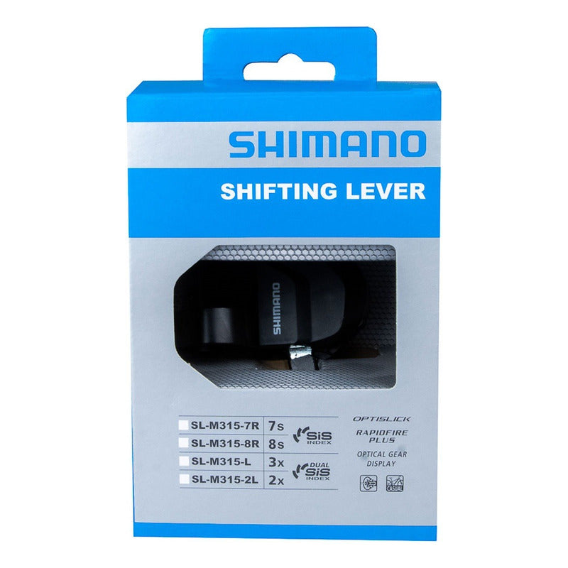 Shifter Shimano Altus Sl-m315 Derecho 8v 1x8 Mi tienda-Repuesto-de-bicicleta