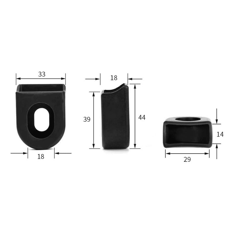 Funda Protector Cubre Biela Volante Silicona Universal Mi tienda-Repuesto-de-bicicleta