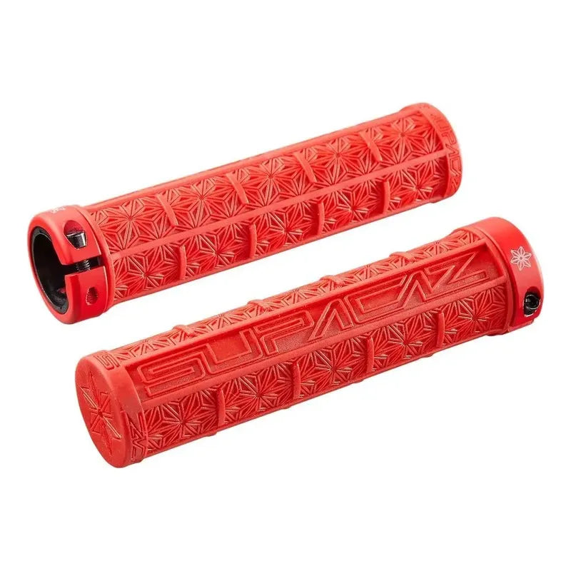 Puños Bicicleta Specialized Supacaz Grizips Lock Grips Mtb Rojo