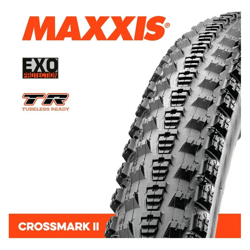Neumatico Aro 27.5 X 2.25 Maxxis Crossmark Ii Exo Tubeless Mi tienda-Repuesto-de-bicicleta