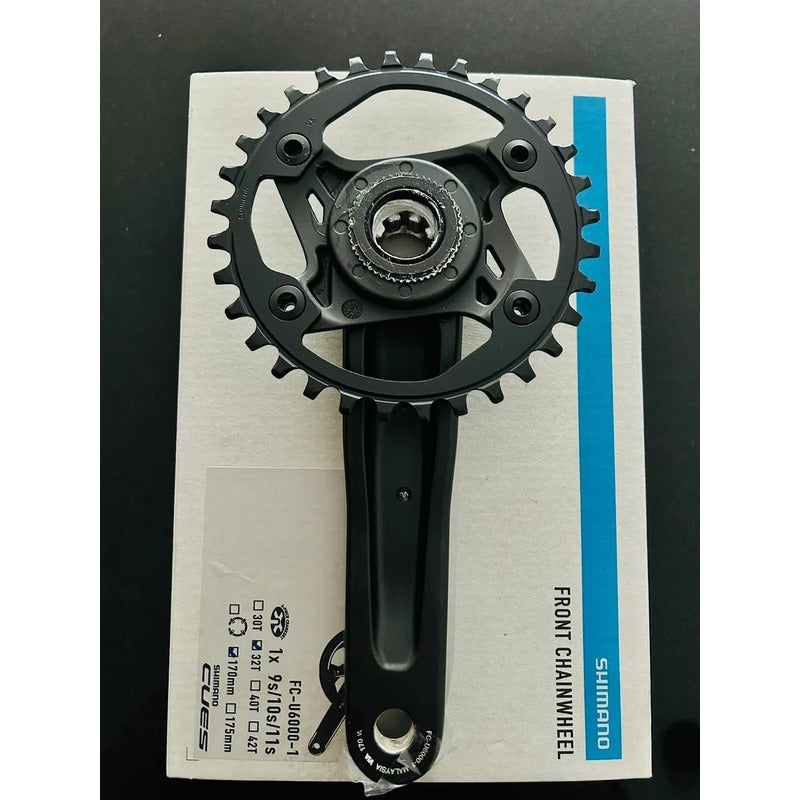 Volante Monoplato Shimano Cues Fc-u6000 32d 170mm 9-10-11-12