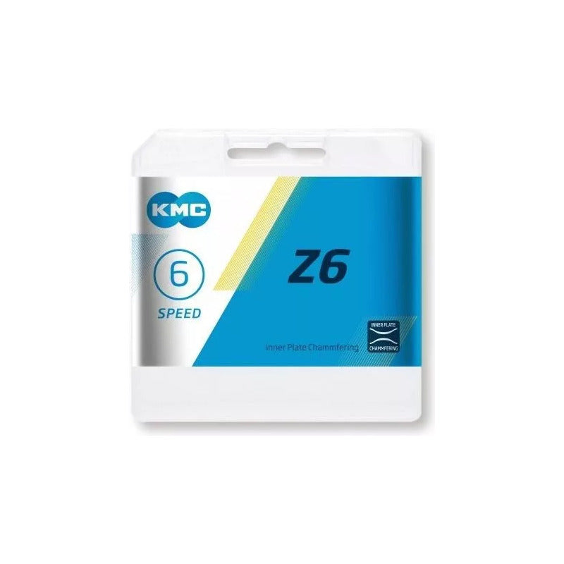 Cadena Kmc Z6 6v 7v 8v Velocidades 1/2 X 3/32 116 Eslabones Mi tienda-Repuesto-de-bicicleta