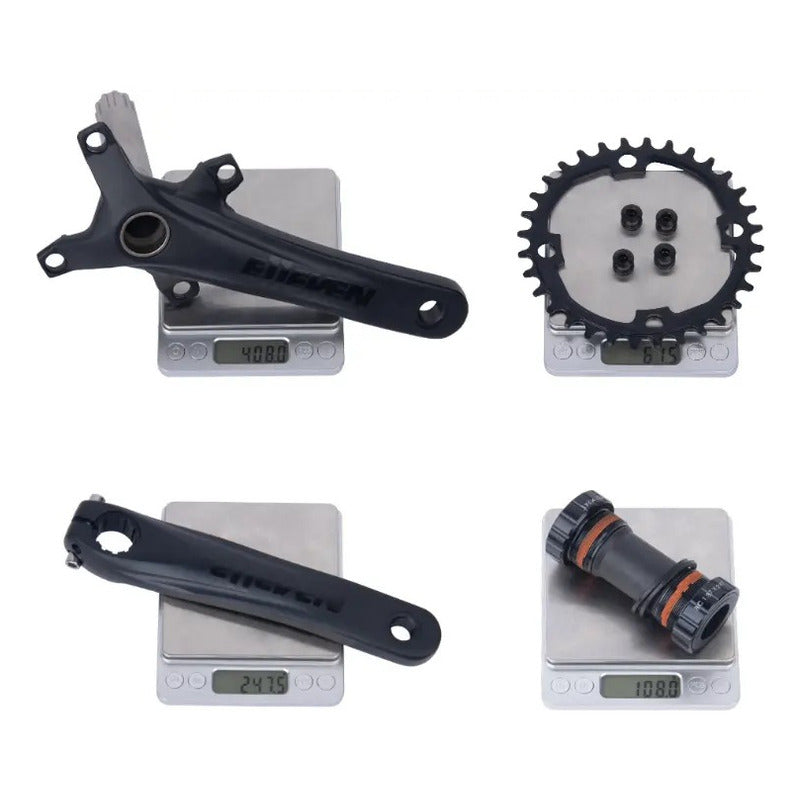 Volante Monoplato Integrado Con Motor Bsa 68/73mm Y Corona Mi tienda-Repuesto-de-bicicleta