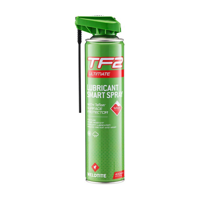 Aceite Lubricante Bicicleta Tf2 Spray Weldtite Teflon 400ml Mi tienda-Repuesto-de-bicicleta