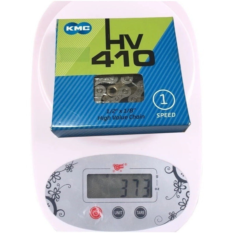 Cadena Bicicleta Kmc Hv410 1 Velocidad Bmx Fixie C/ Eslabon Mi tienda-Repuesto-de-bicicleta