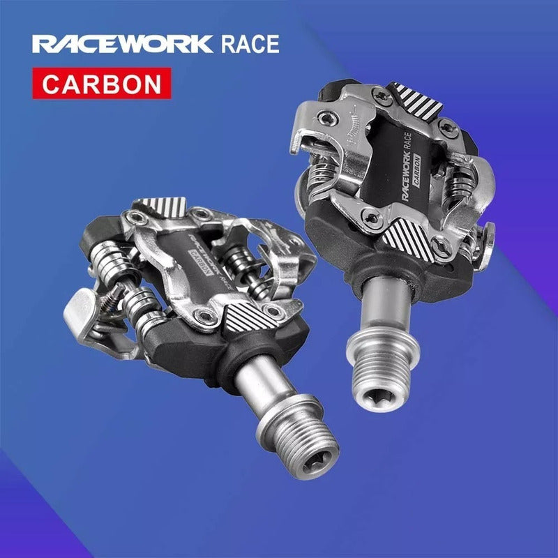 Pedales De Fijación Anclaje Spd Con Calas Mtb Xc Enduro Mi tienda-Repuesto-de-bicicleta