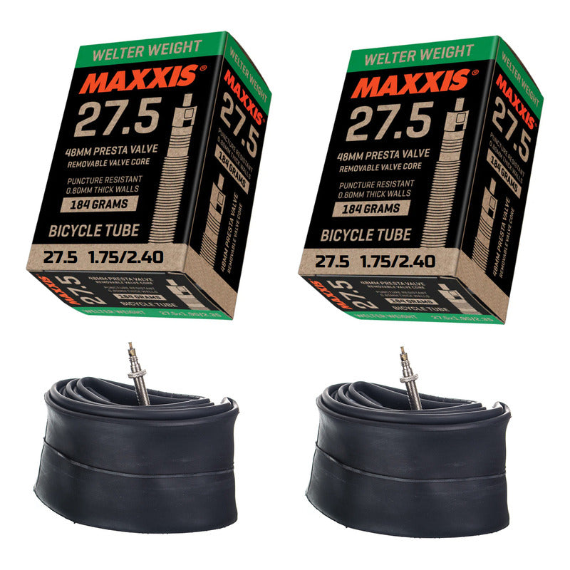 Pack Camaras Maxxis 27.5 X 1.75/2.40 Valvula Francesa Presta Mi tienda-Repuesto-de-bicicleta