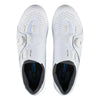 Zapatos Bicicleta Spd Anclaje Shimano Rc3 Carretera Ruta Blanco 43 Eu