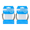 Kit 2 Cable Piola De Cambio Shimano Original Inox 2100x1.2mm Mi tienda-Repuesto-de-bicicleta