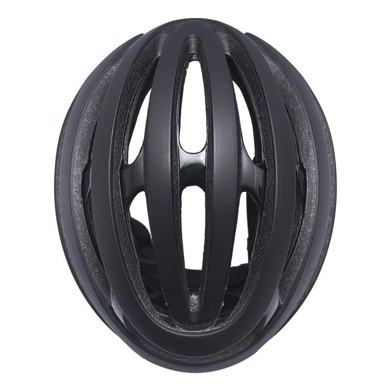 Casco Bicicleta Certificado Rideland Slk20 Black Mtb Ruta - Negro - M / L 58-61cm