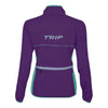 Cortaviento Reflectante Ciclismo Bicicleta Trip Mujer Purple