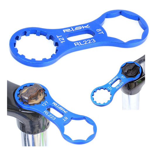 Herramienta Llave Tapa De Horquilla Reparacion De Bicicleta