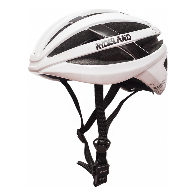 Casco Bicicleta Certificado Rideland Vista Fidlock C/luz Led - Blanco - M / L 54-61cm
