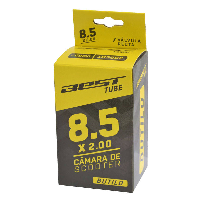 Pack 2 Camaras Scooter Electrico Aro 8.5 X 2.0 Valvula Recta Mi tienda-Repuesto-de-bicicleta