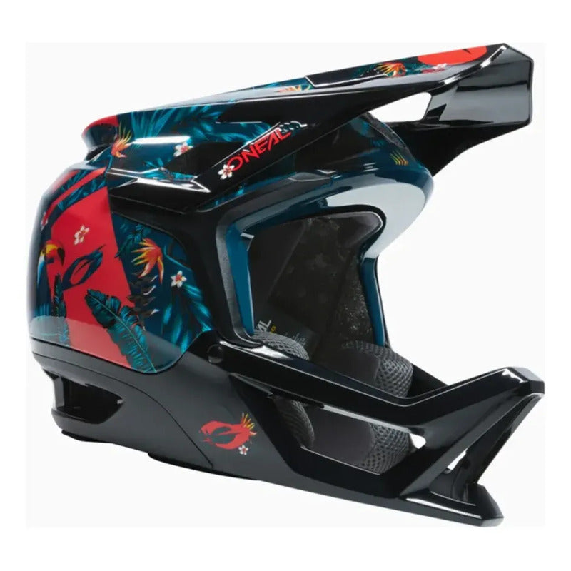 Casco Integral Bicicleta O'neal Transition Fidlock Dh Enduro Rio Black L (59-60cm)