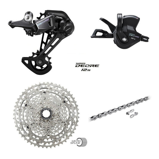 Kit Transmision 12v Shimano Deore M6100 10-51t Microspline Mi tienda-Repuesto-de-bicicleta
