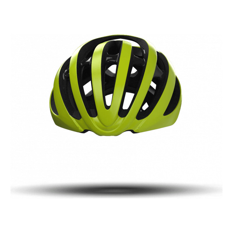 Casco Bicicleta Certificado Rideland Slk20 Yellow Mtb Ruta - Amarillo - M / L 58-61cm