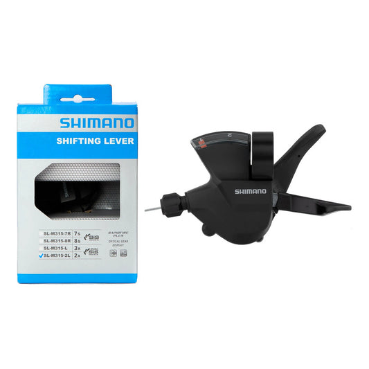 Shifter Manilla Cambio Izquierdo Shimano Sl-m315-2l Original Negro