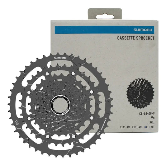 Piñon Cassette Shimano Cues Cs-lg400 Linkglide 9v 11-46 1x9 Negro 11 46
